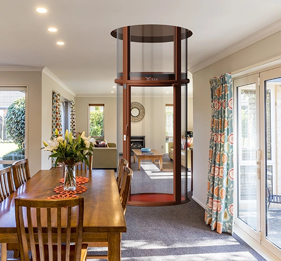 Compact Series III Max home elevator for limited space - Nibav Home Lifts